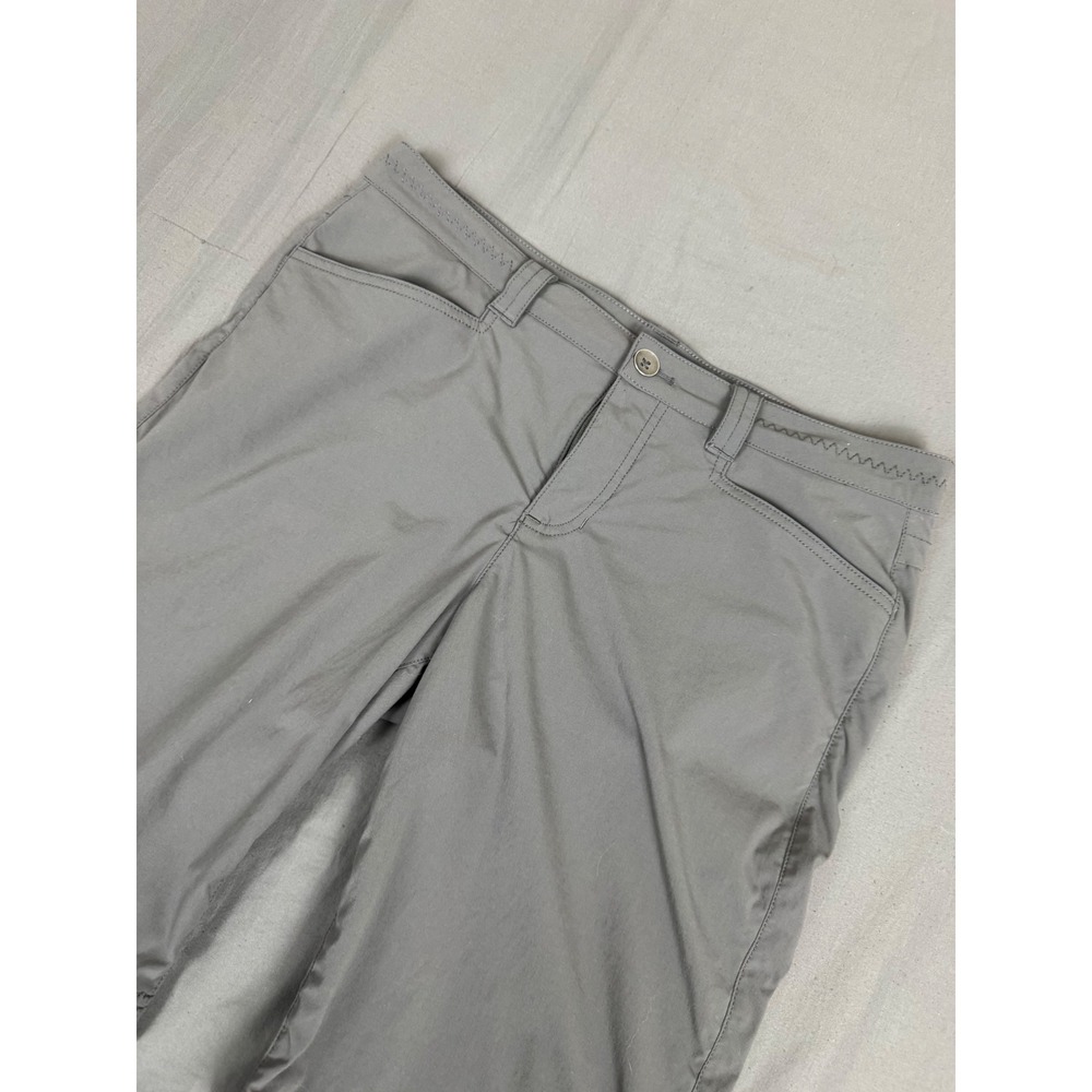 Eddie Bauer Travex Gray Hiking Shorts Womens 8 Nylon Performance Bermuda Outdoor - Picture 9 of 16